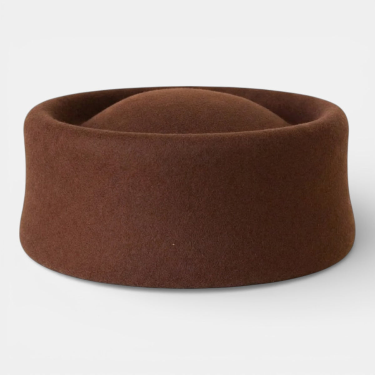 Chapeau pillbox Marron pour femme
