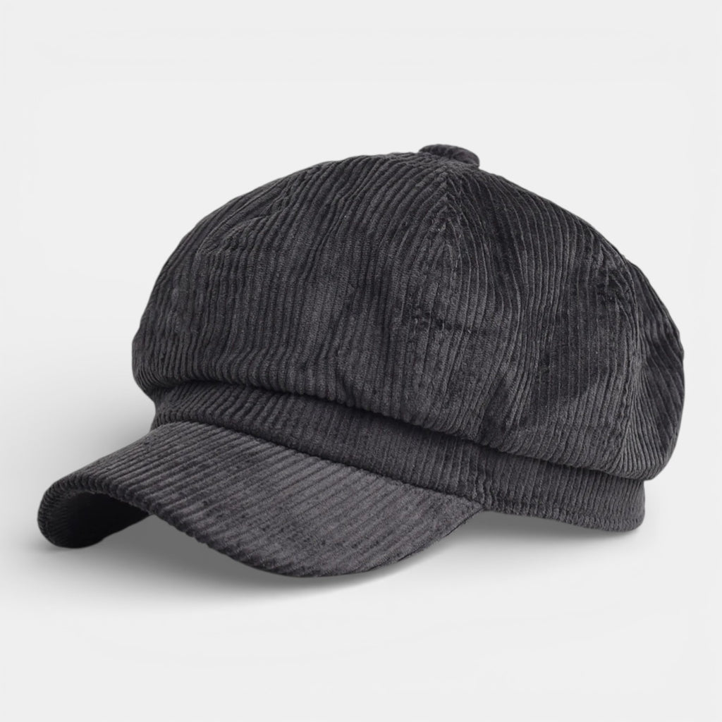 Béret octogonal Unisexe Gris