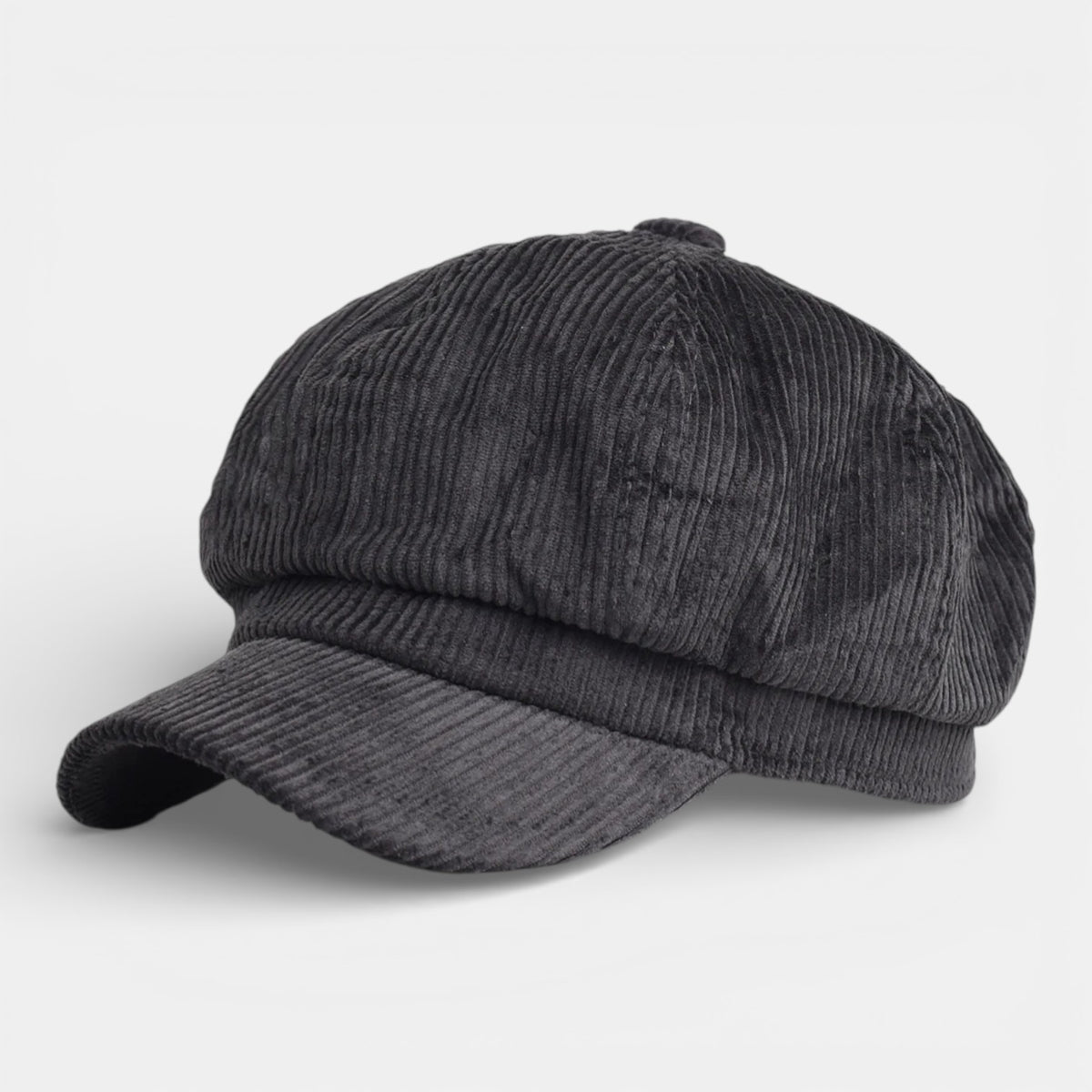 Béret octogonal Unisexe Gris