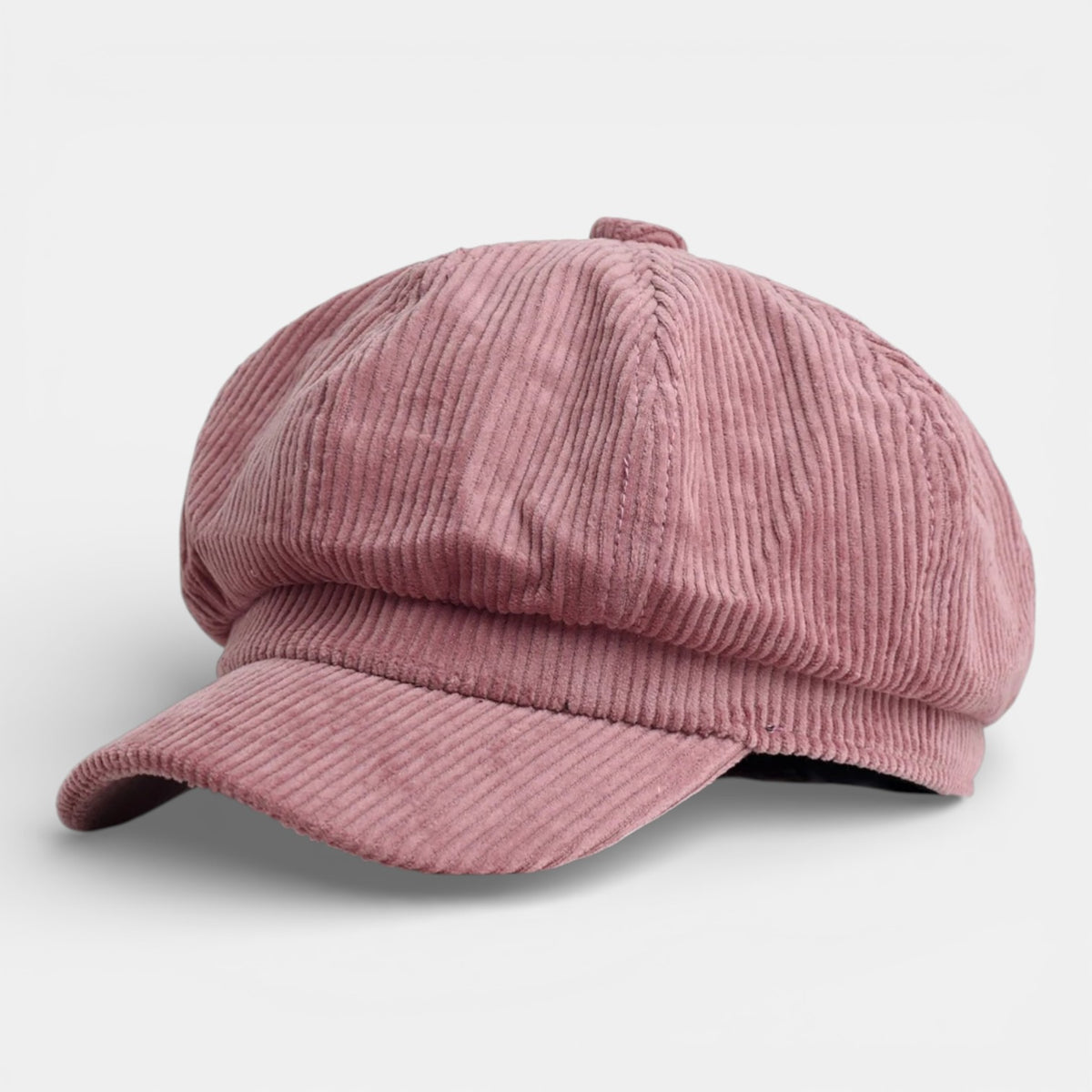 Casquette gavroche anglaise vintage Rose