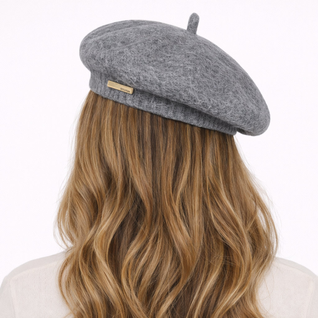 Bonnet Gris fashion en feutre