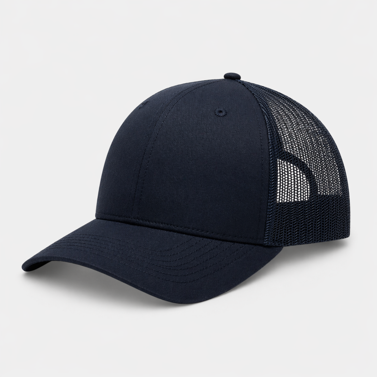 Casquette Bleu Marine en Coton simple