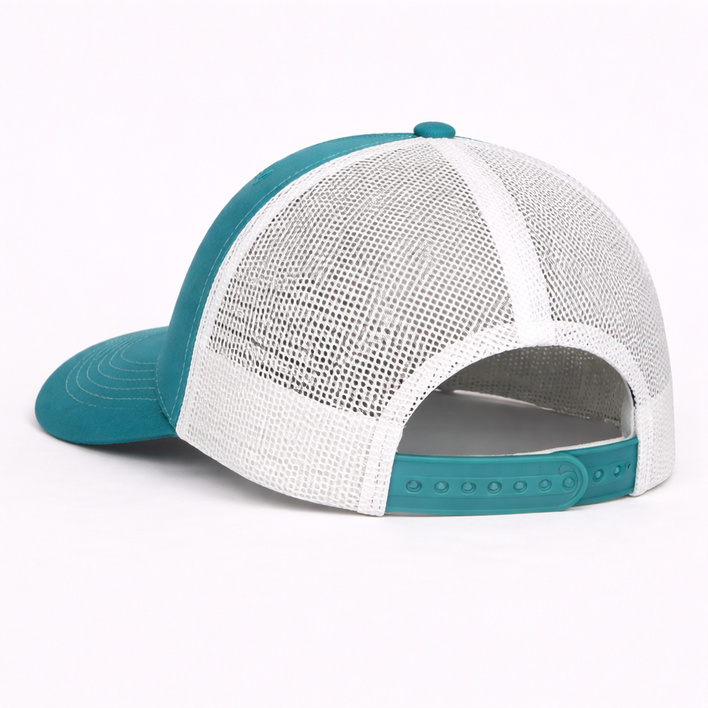 Casquette Cyan & Blanc