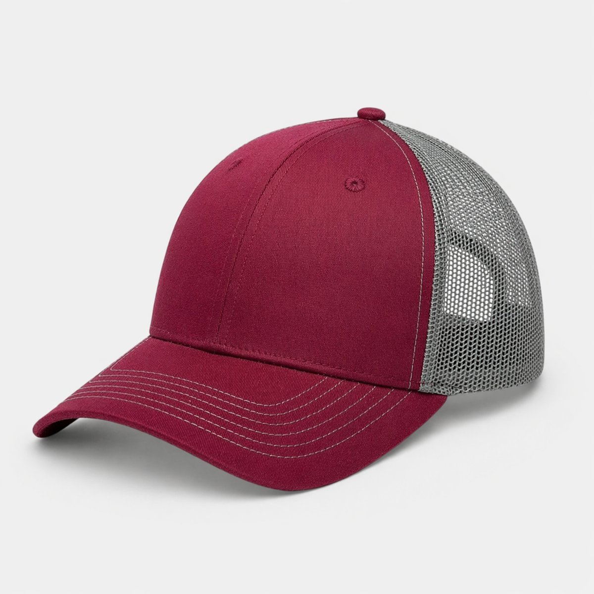 Casquette Rouge & Grise