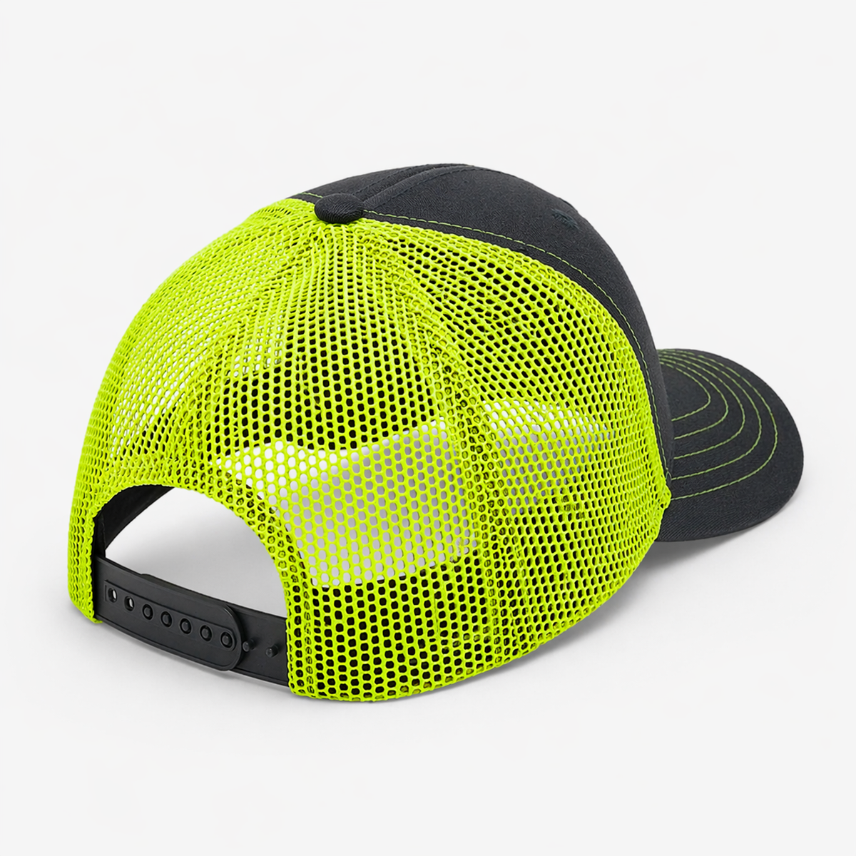 Casquette Grise & Jaune fluo