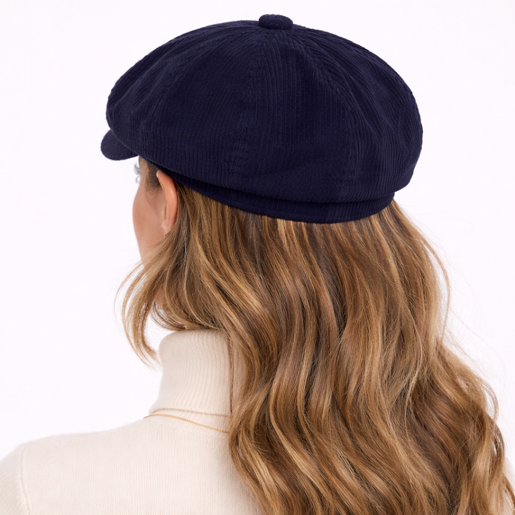 Casquette gavroche Bleu Marine