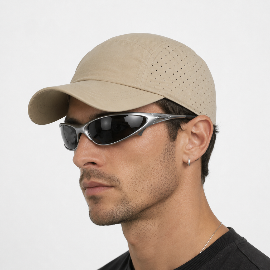 Casquette Course Beige Légère