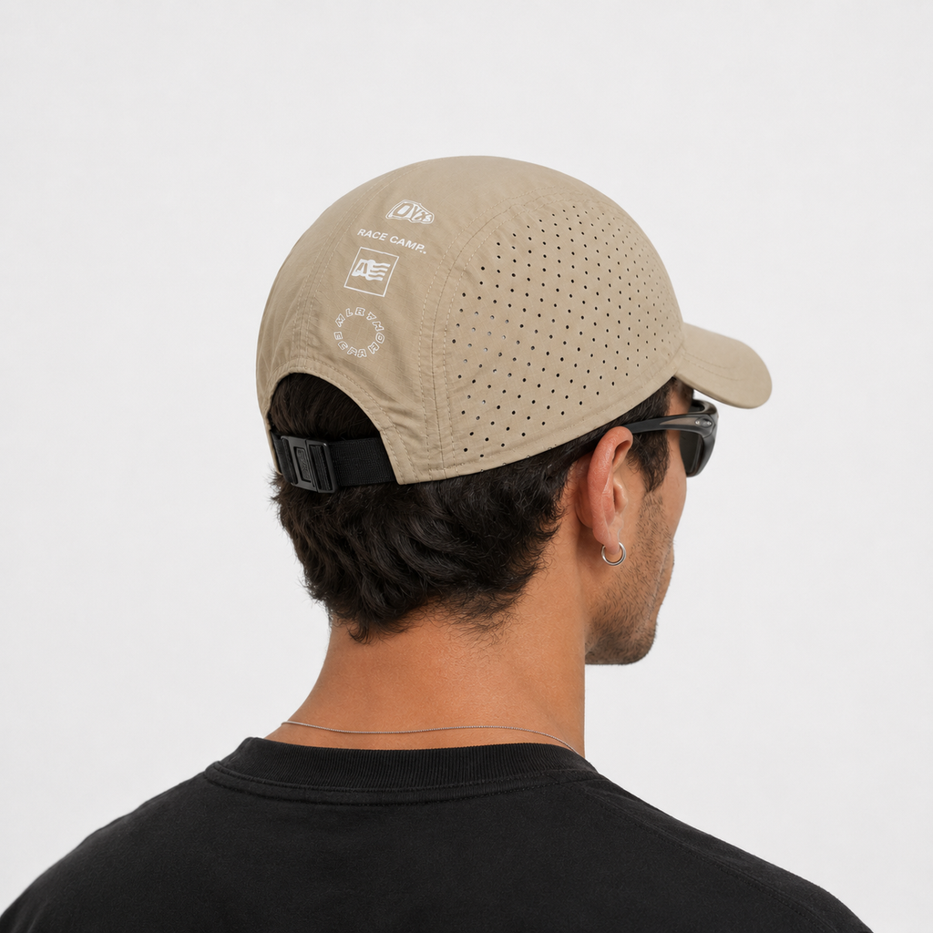 Casquette Course Beige Légère
