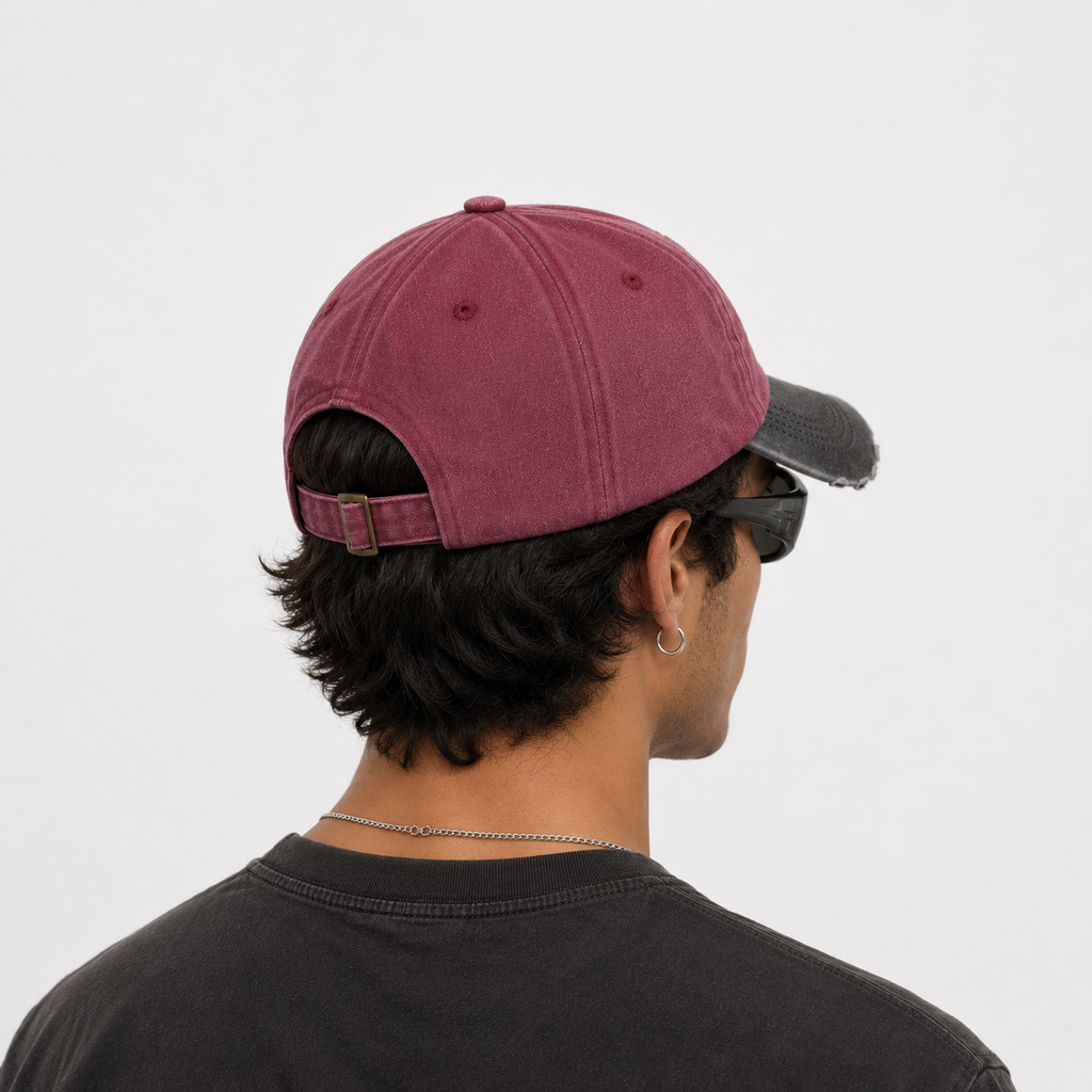 Casquette Y2K Rouge & Noir Vintage