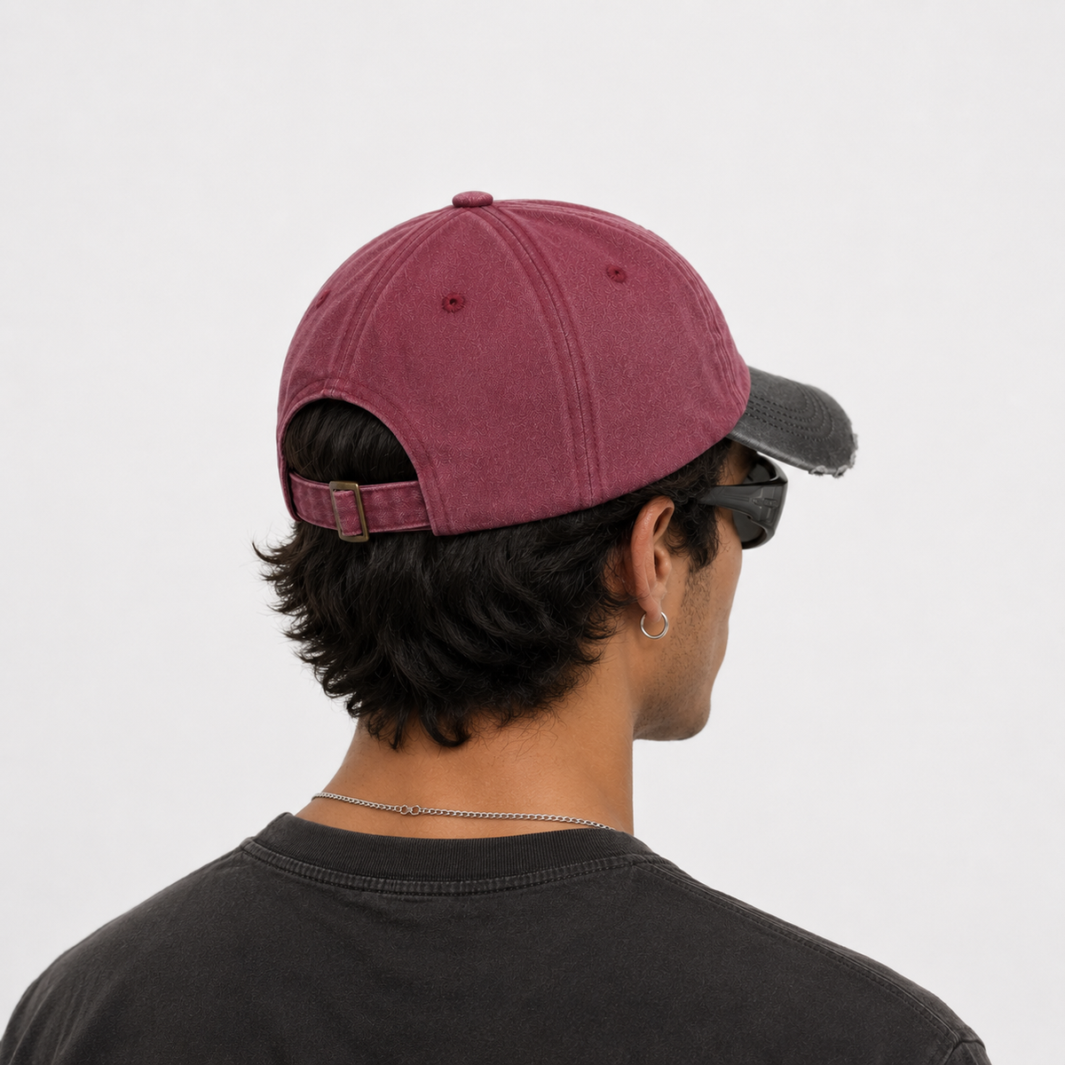 Casquette Y2K Rouge & Noir Vintage
