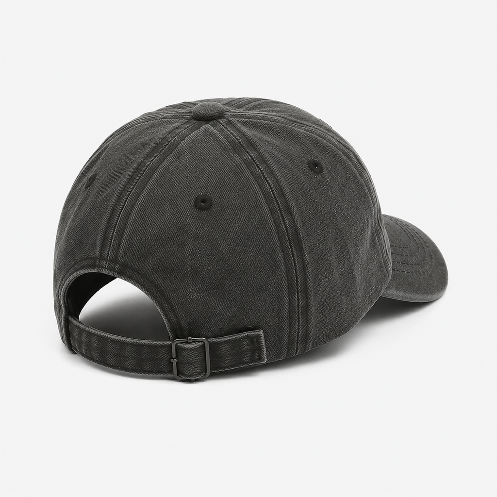 Casquette délavé Grise Denim