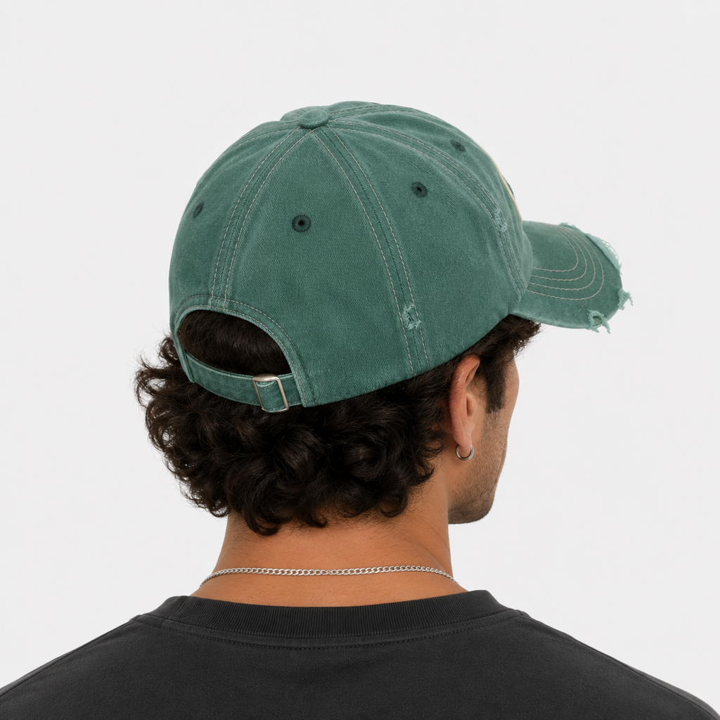Couvre-Chef Vert En Coton