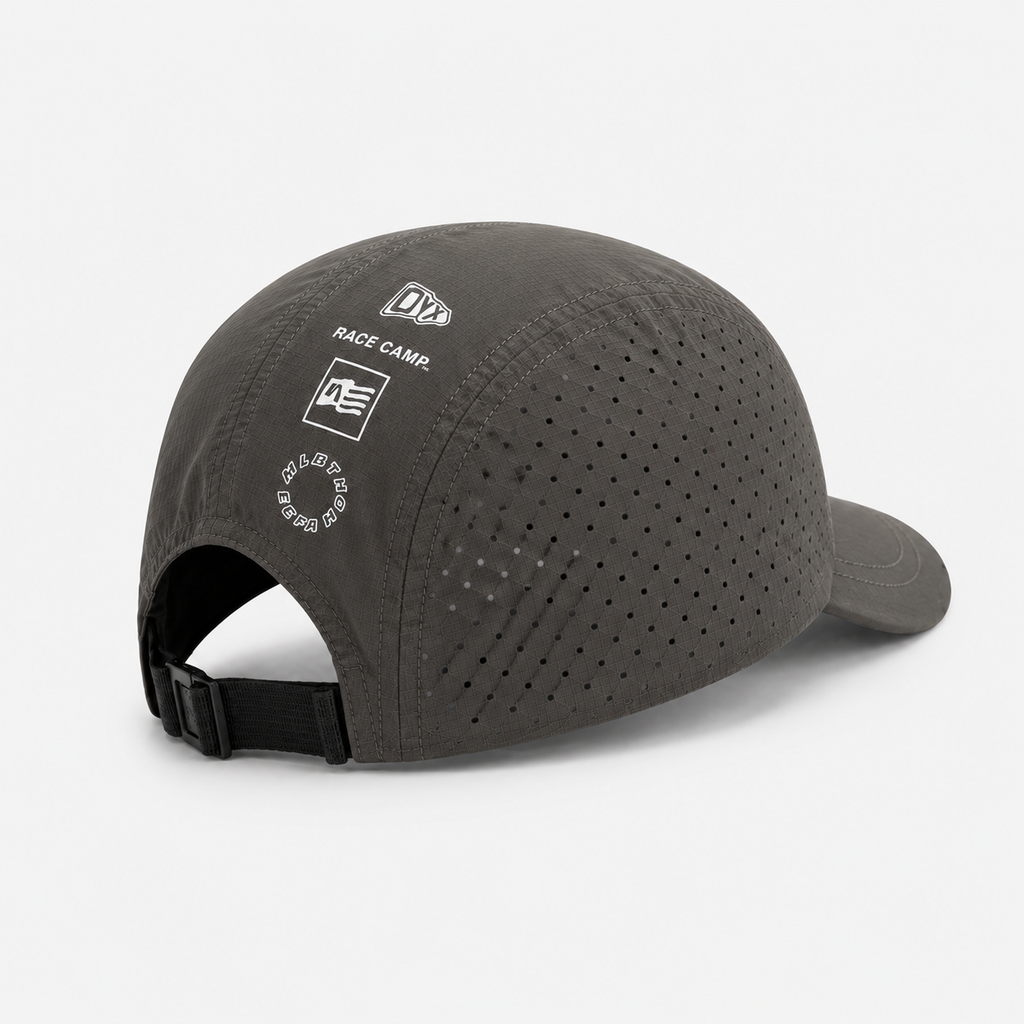 Casquette Baseball de run Grise Légère