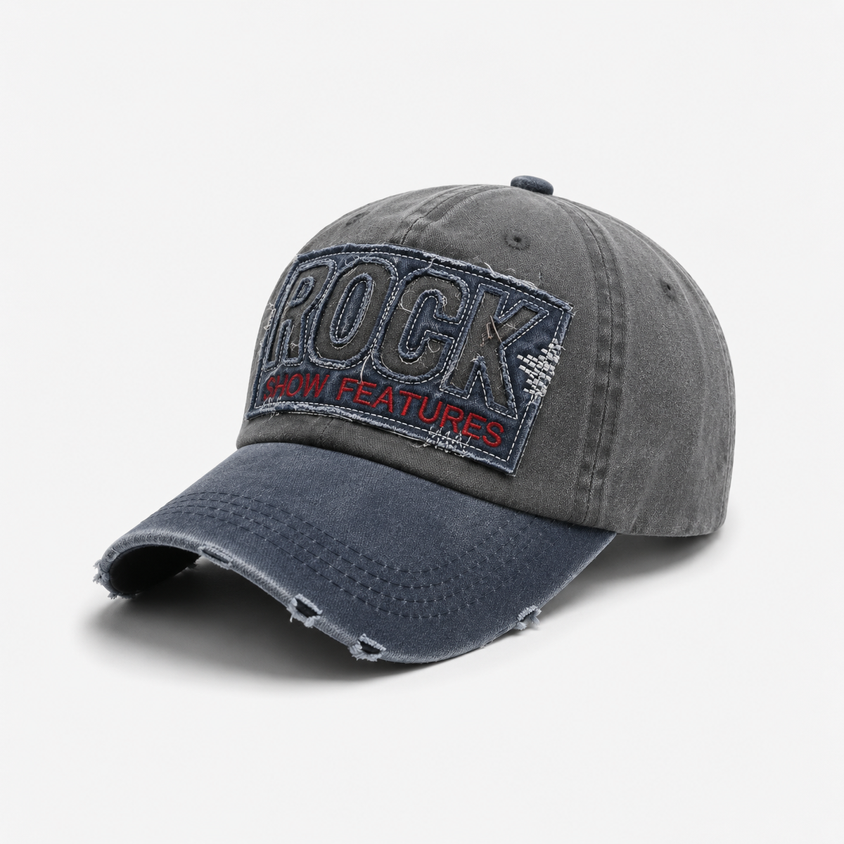 Casquette Baseball Fashion Y2K Grise délavé