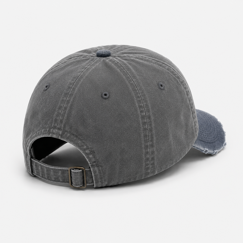Casquette Baseball Fashion Y2K Grise délavé