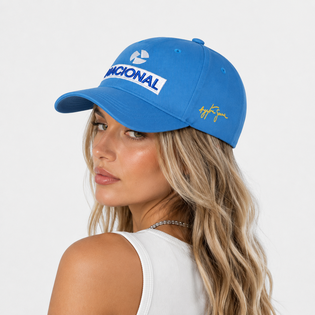 Casquette Senna Racer Fashion Bleu