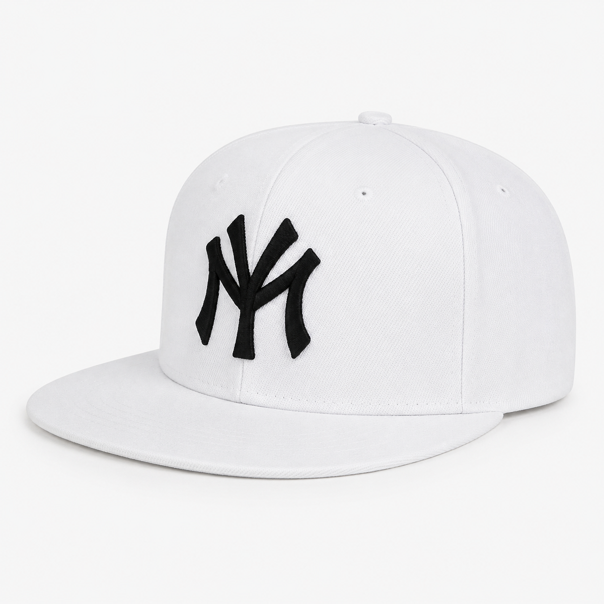Casquette Snapback NY Blanche Logo Brodé