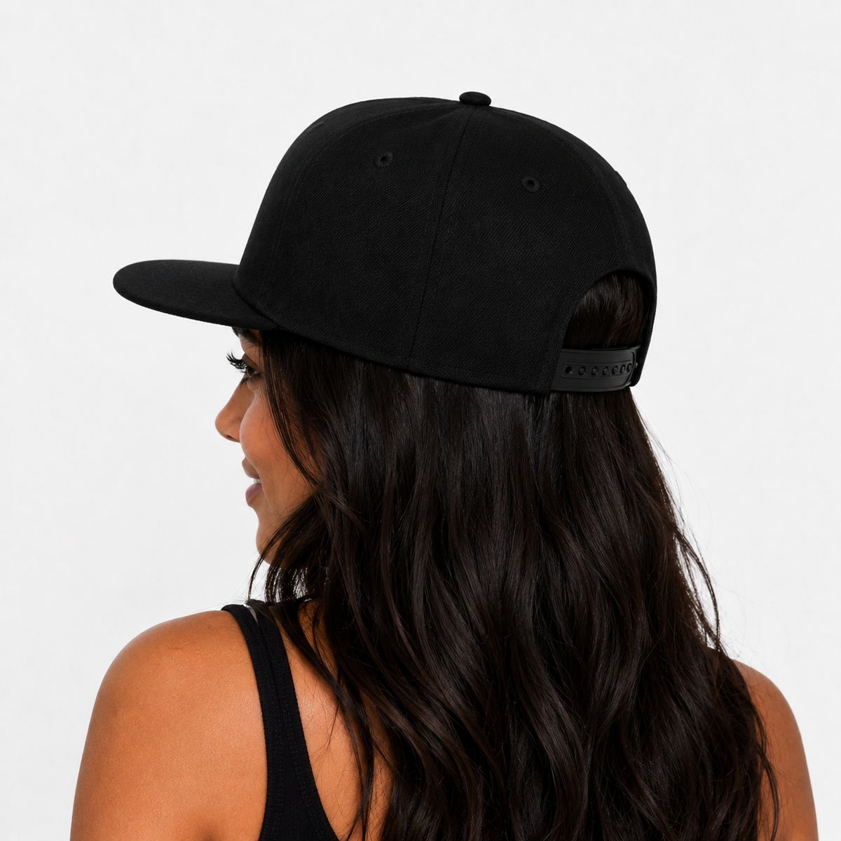 Casquette Snapback NY Noire Logo Brodé