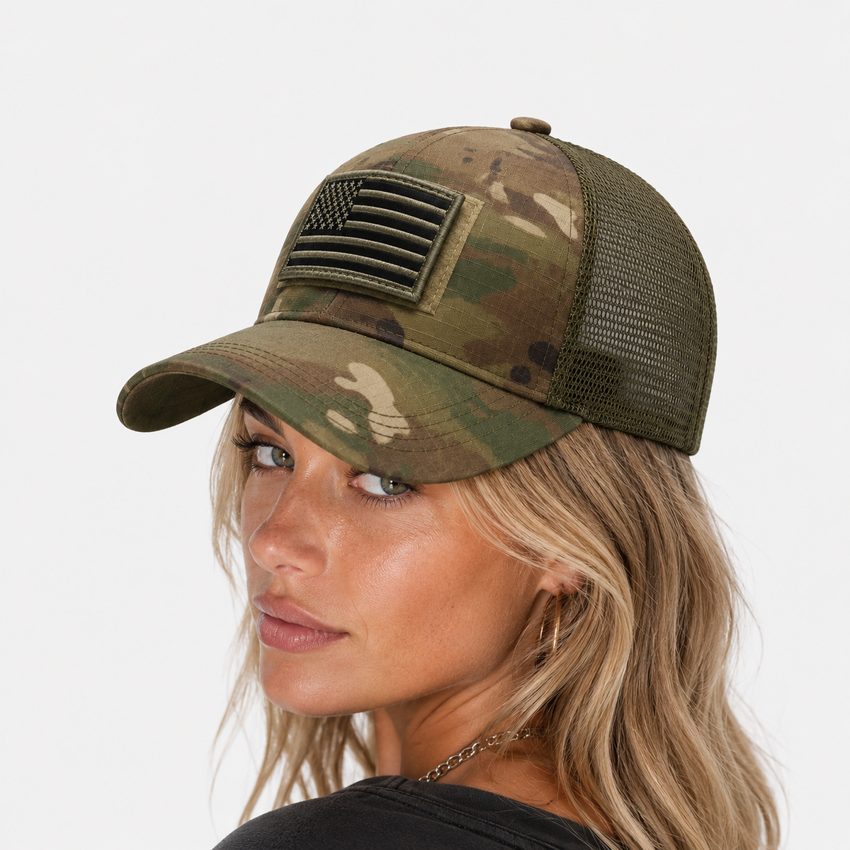 Casquette Militaire Multicam Réglable