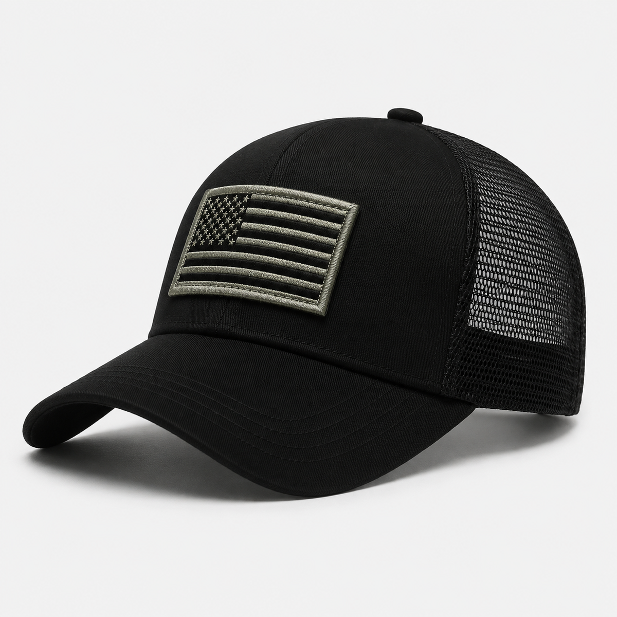 Casquette Tactique Noire Unisexe