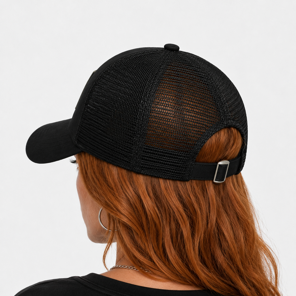 Casquette Tactique Noire Unisexe
