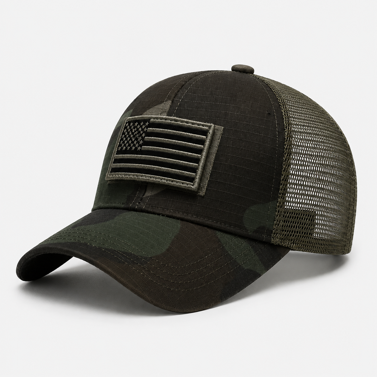 Casquette Camo Forêt Respirante