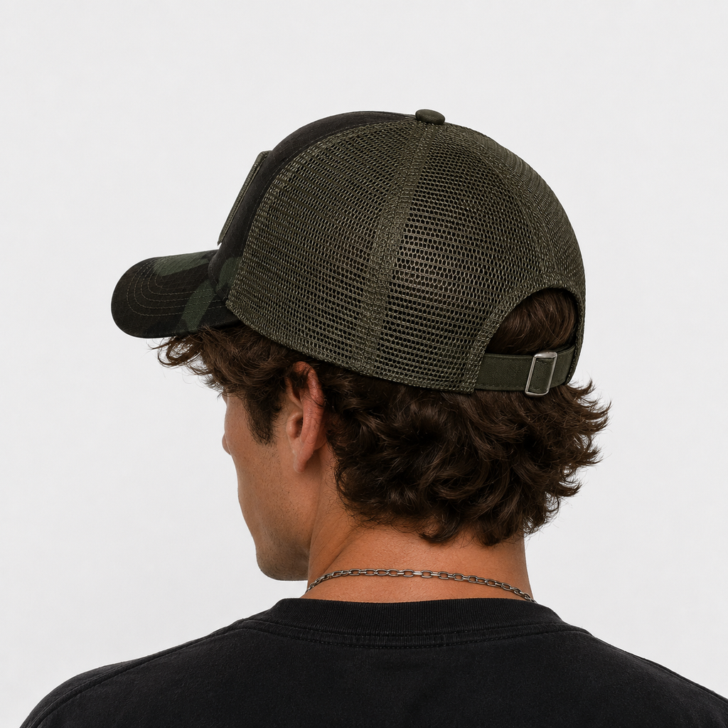 Casquette Camo Forêt Respirante