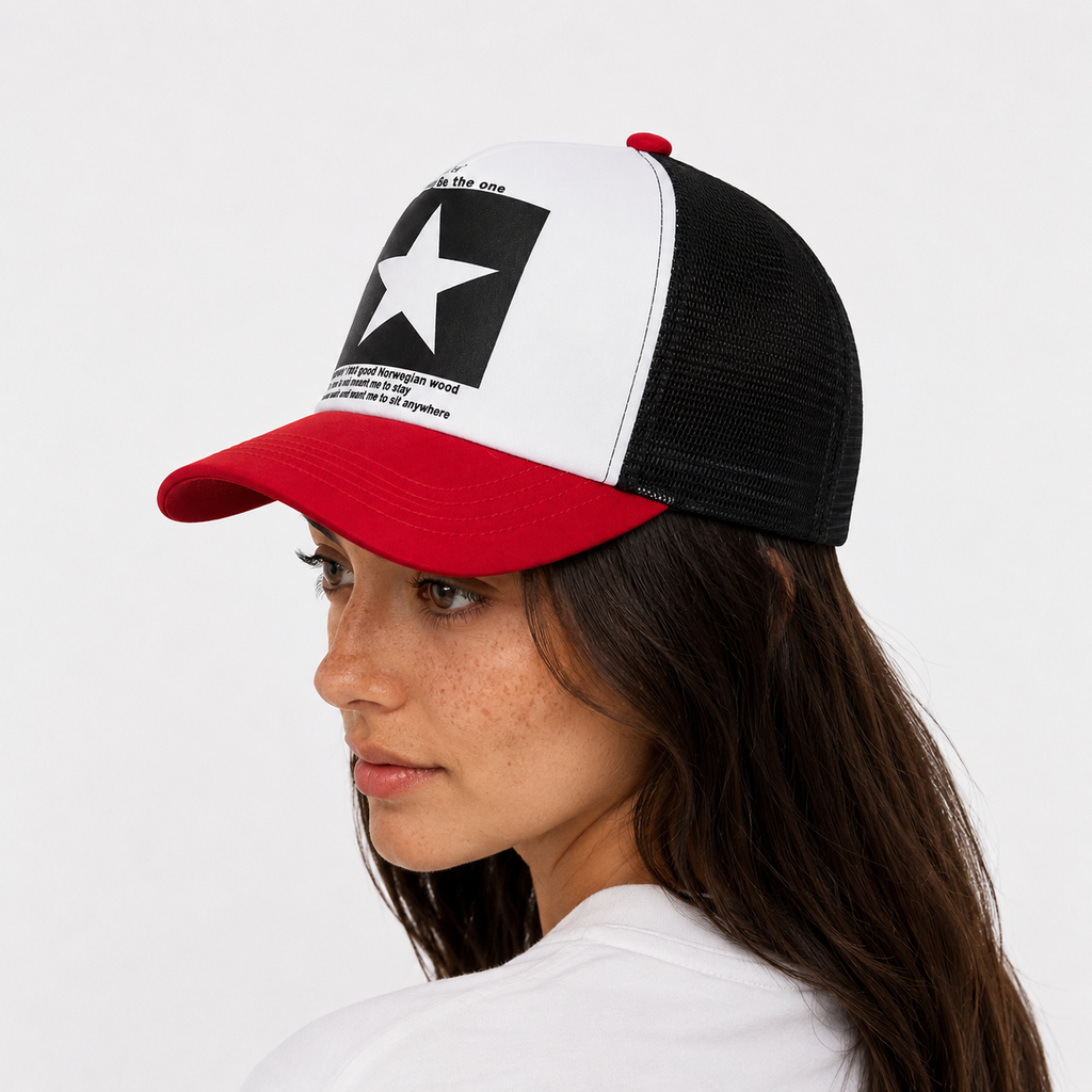 Casquette Trucker Étoile Rouge