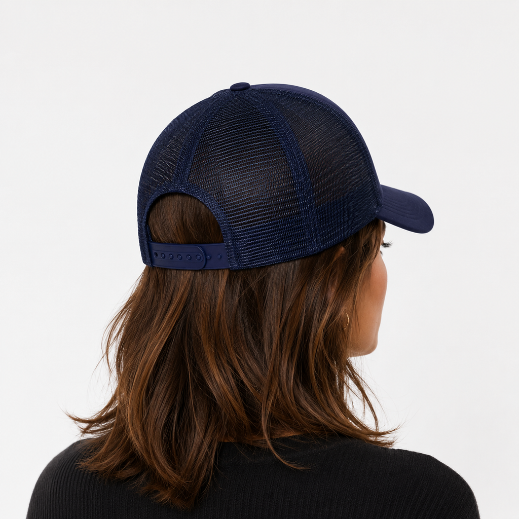 Casquette Trucker Étoile Bleu Marine