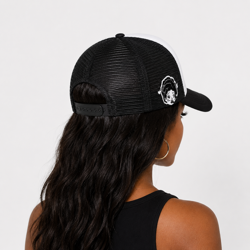 Casquette Trucker Graffiti Noir & Blanc
