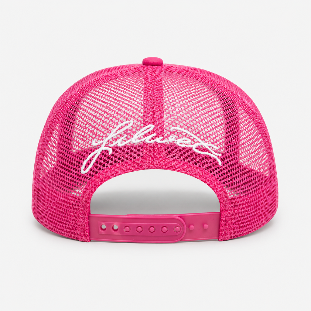 Casquette Trucker Rose Y2K Call Me Hot Girl