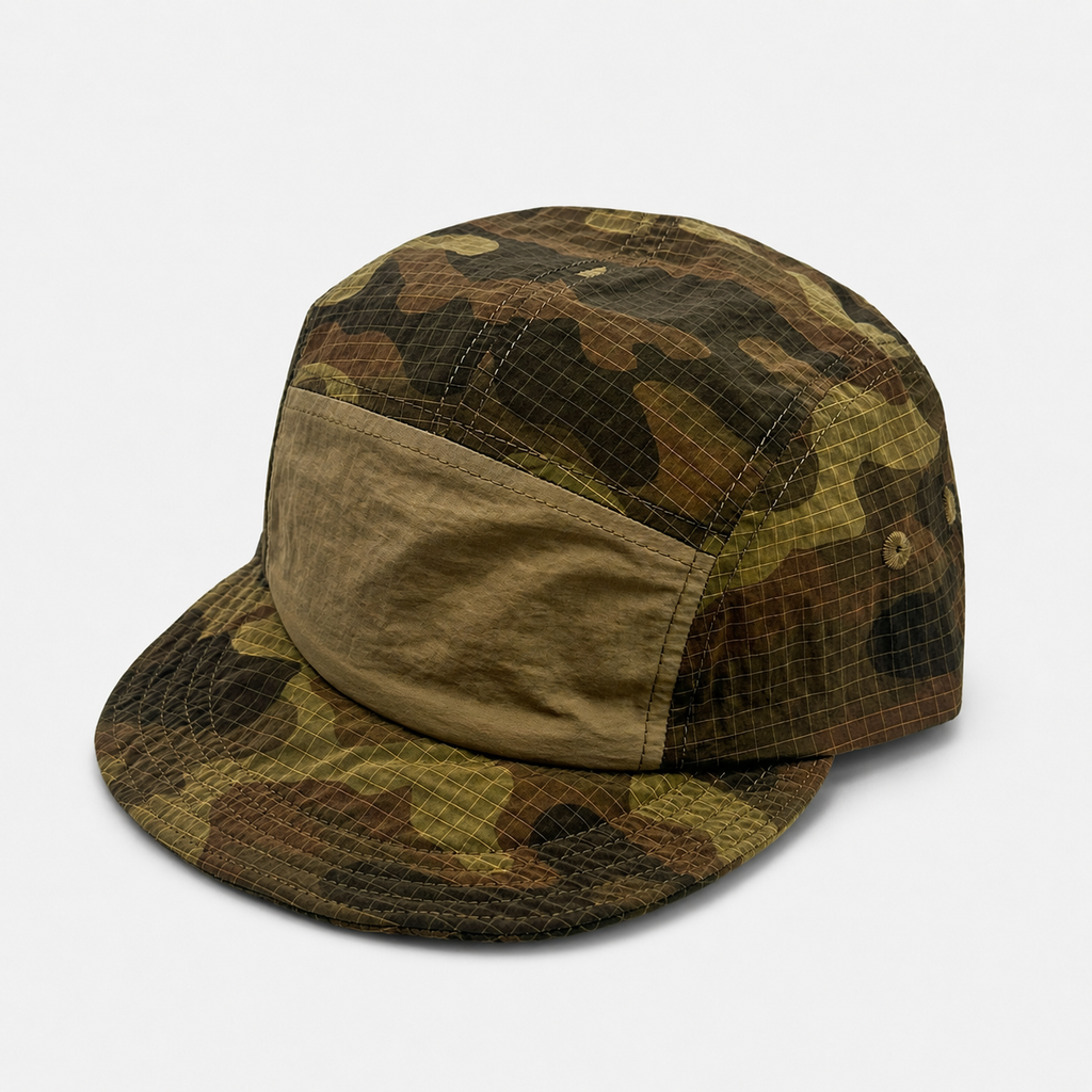 Couvre-Chef Printemps Camouflage À Cinq Panneaux