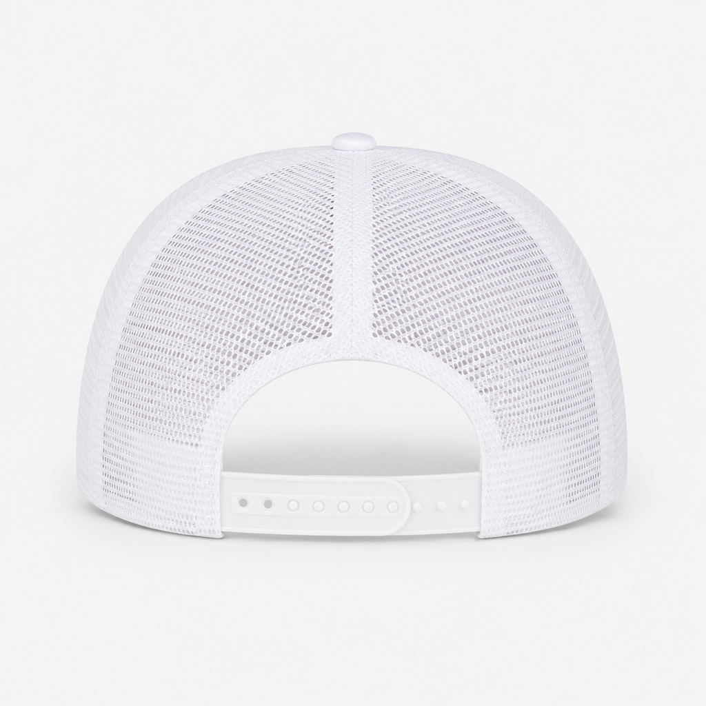 Casquette Trucker Blanche Patch Vintage Tequila