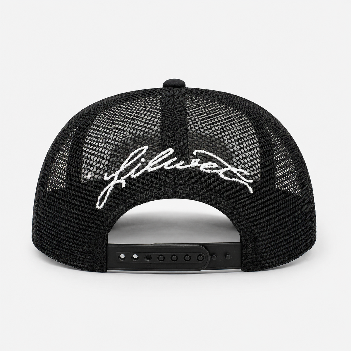 Casquette Trucker Rouge Noire Style Urban Unisexe
