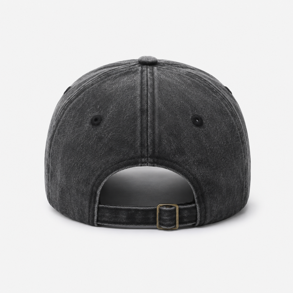 Casquette Automne Rétro Délavée Motif Indien Brodé