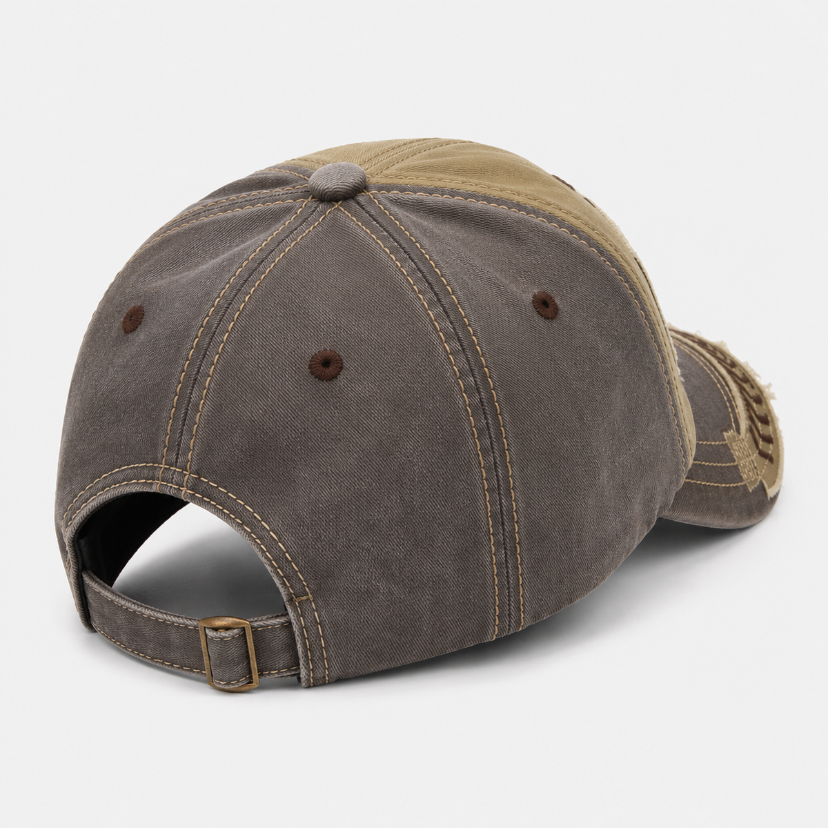 Casquette Toutes Saisons Broderie Requin Effet Usé