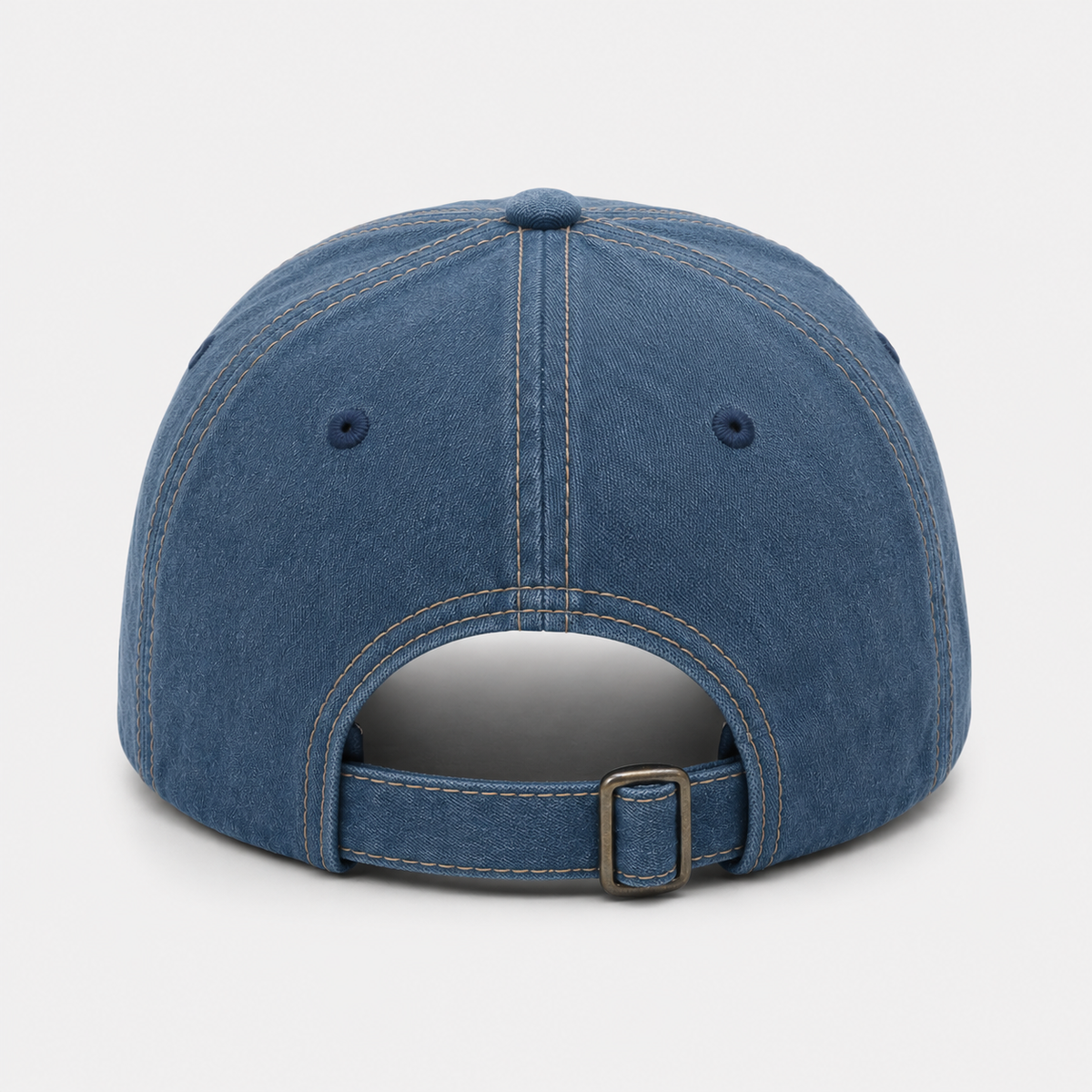 Casquette Baseball Broderie Requin En Coton Délavé