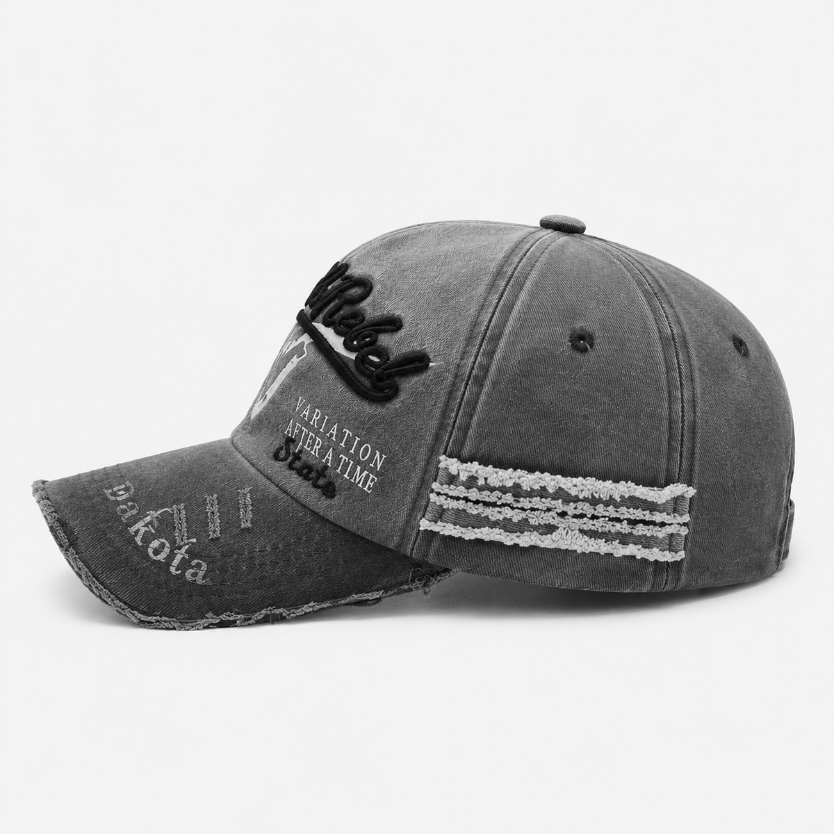 Casquette En Coton Lavé Effet Usé