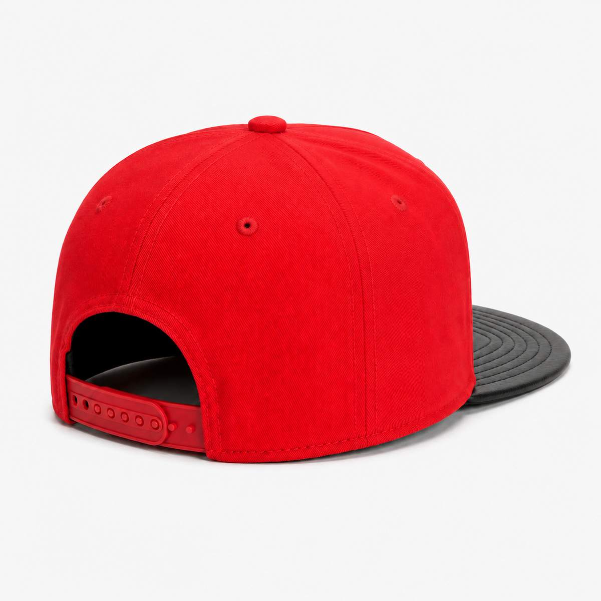 Couvre-Chef Rouge Et Noir Drapeau Américain Stylisé