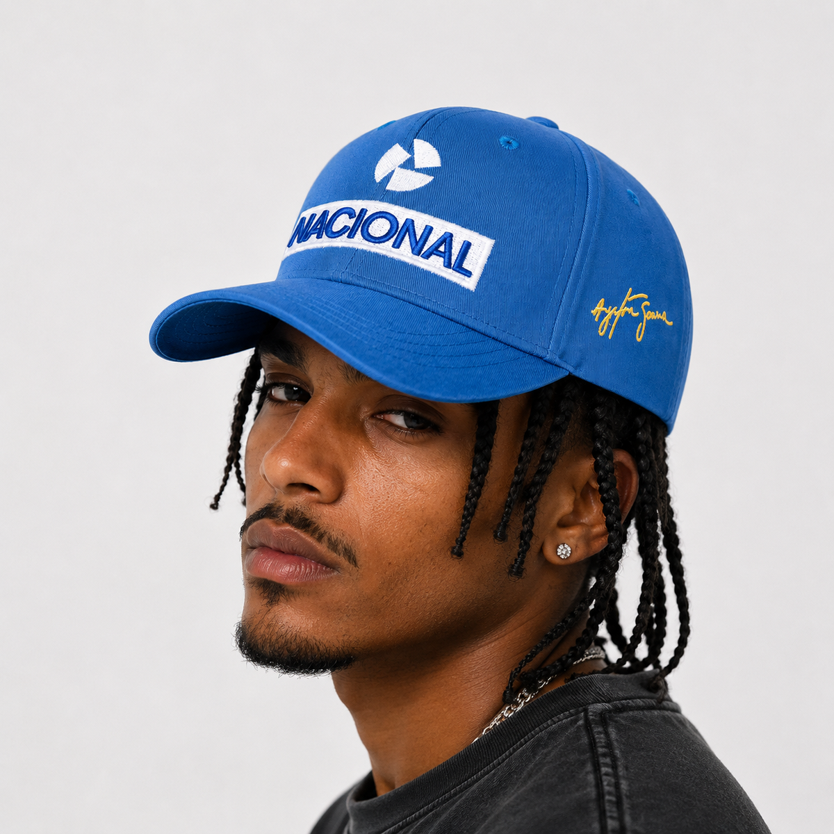 Casquette Senna Racer Fashion Bleu