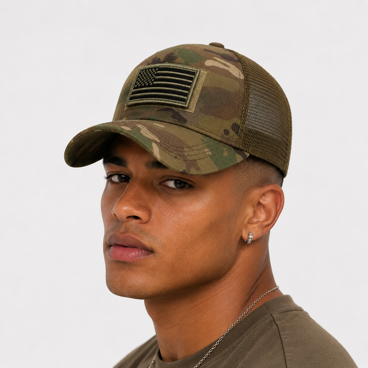 Casquette Militaire Multicam Réglable