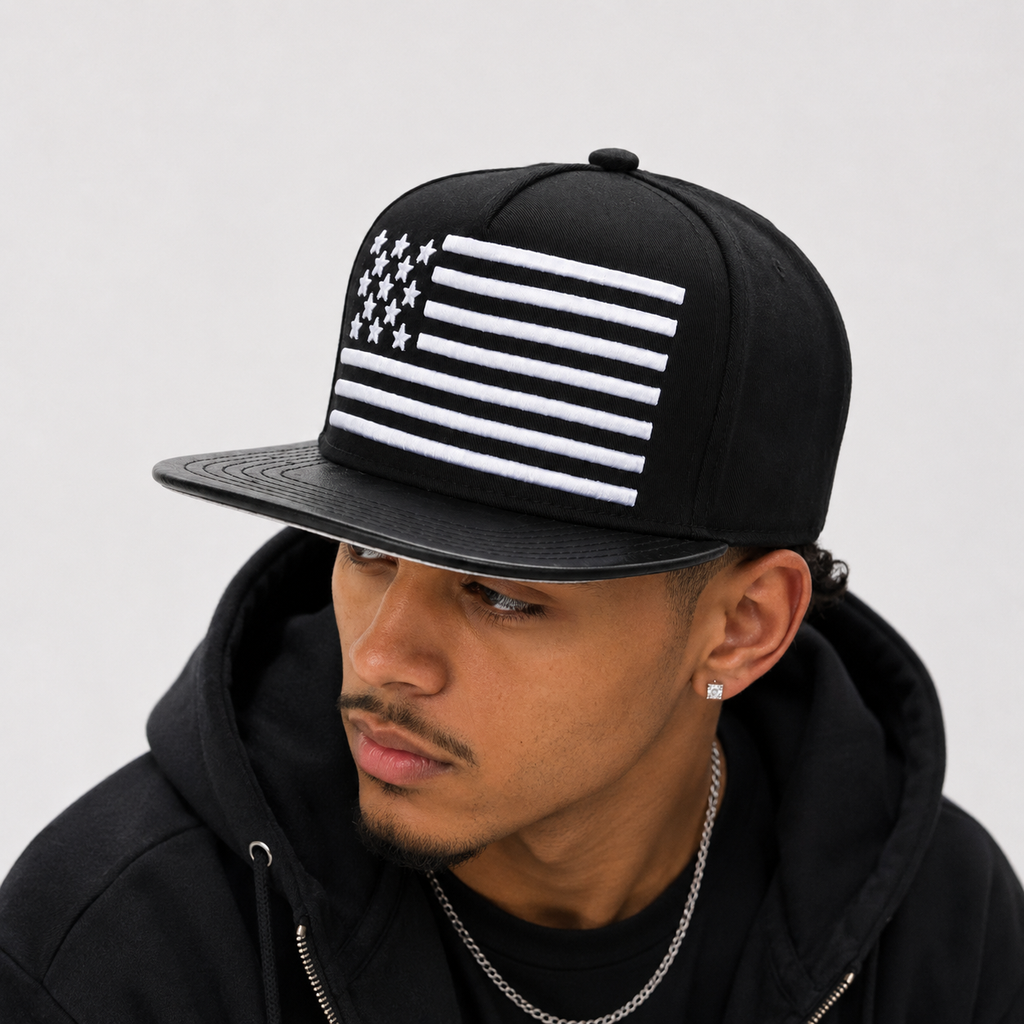 Couvre-Chef Unisexe Snapback Drapeau Américain