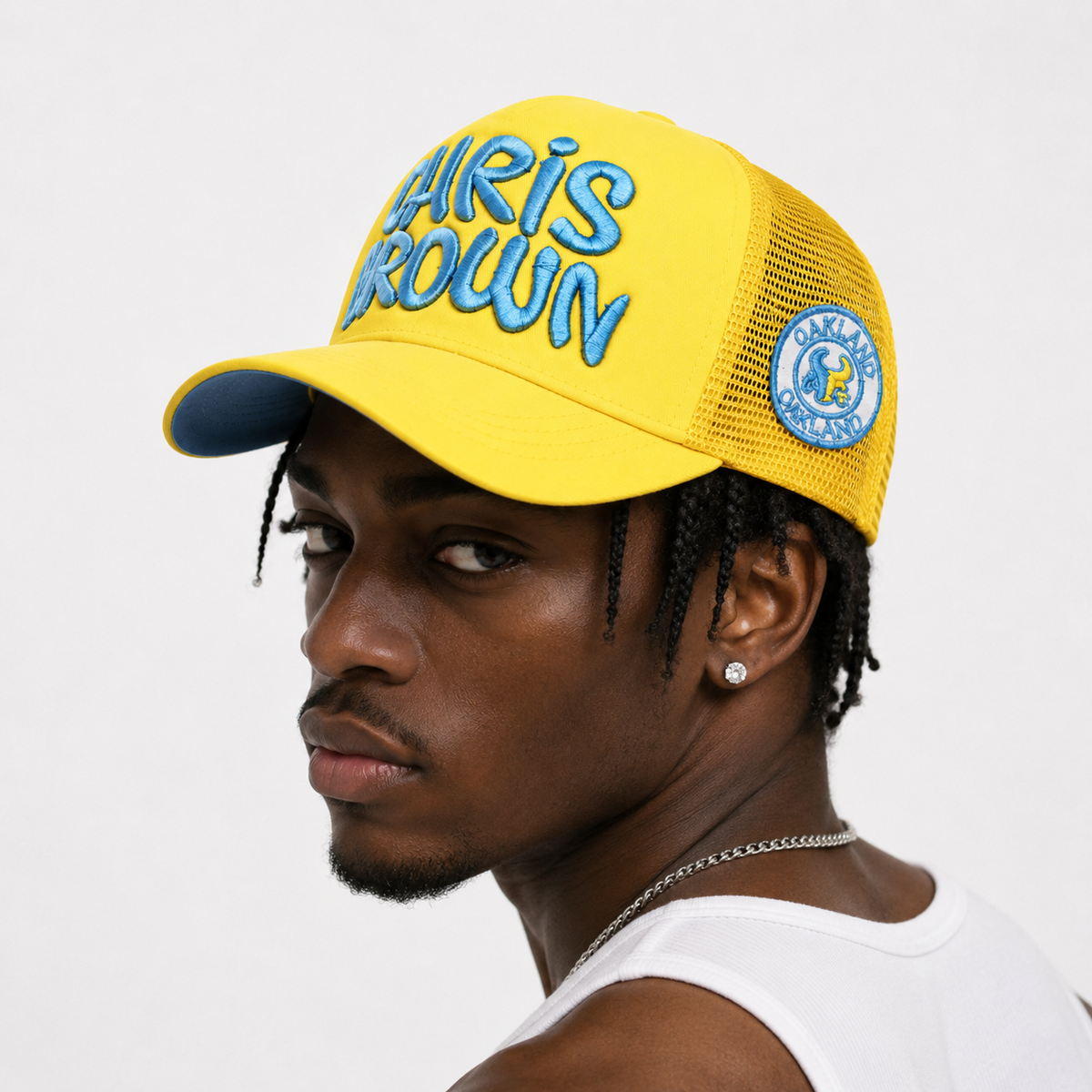 Couvre-Chef Jaune En Maille