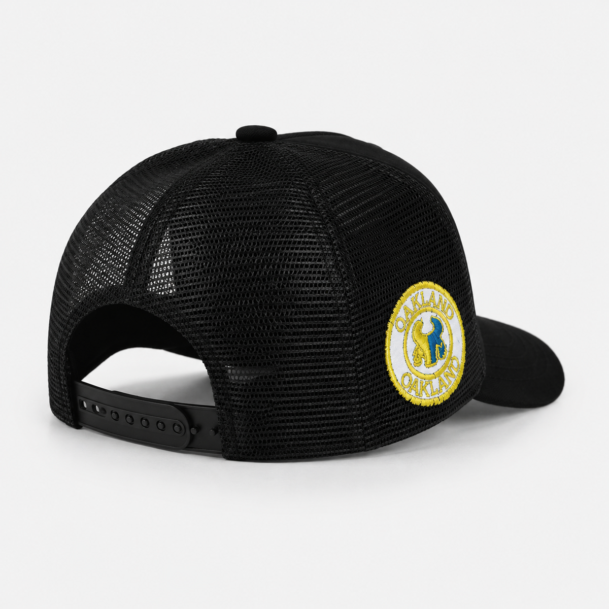 Couvre-Chef Trucker Noir Et Jaune
