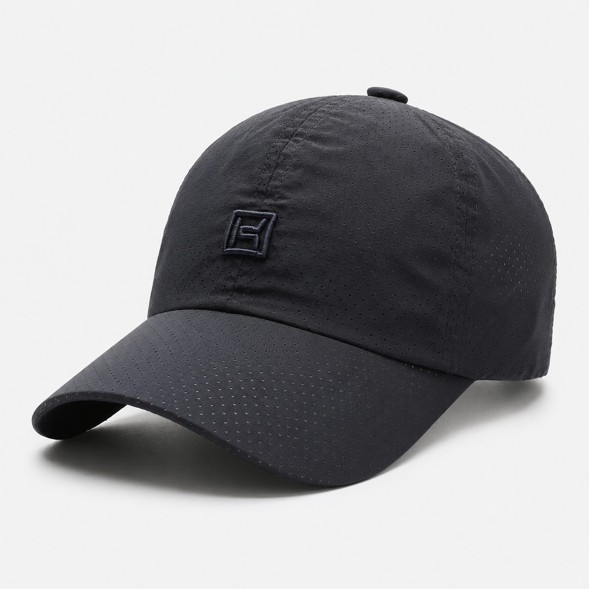 Couvre-Chef Noir En Polyester perforée