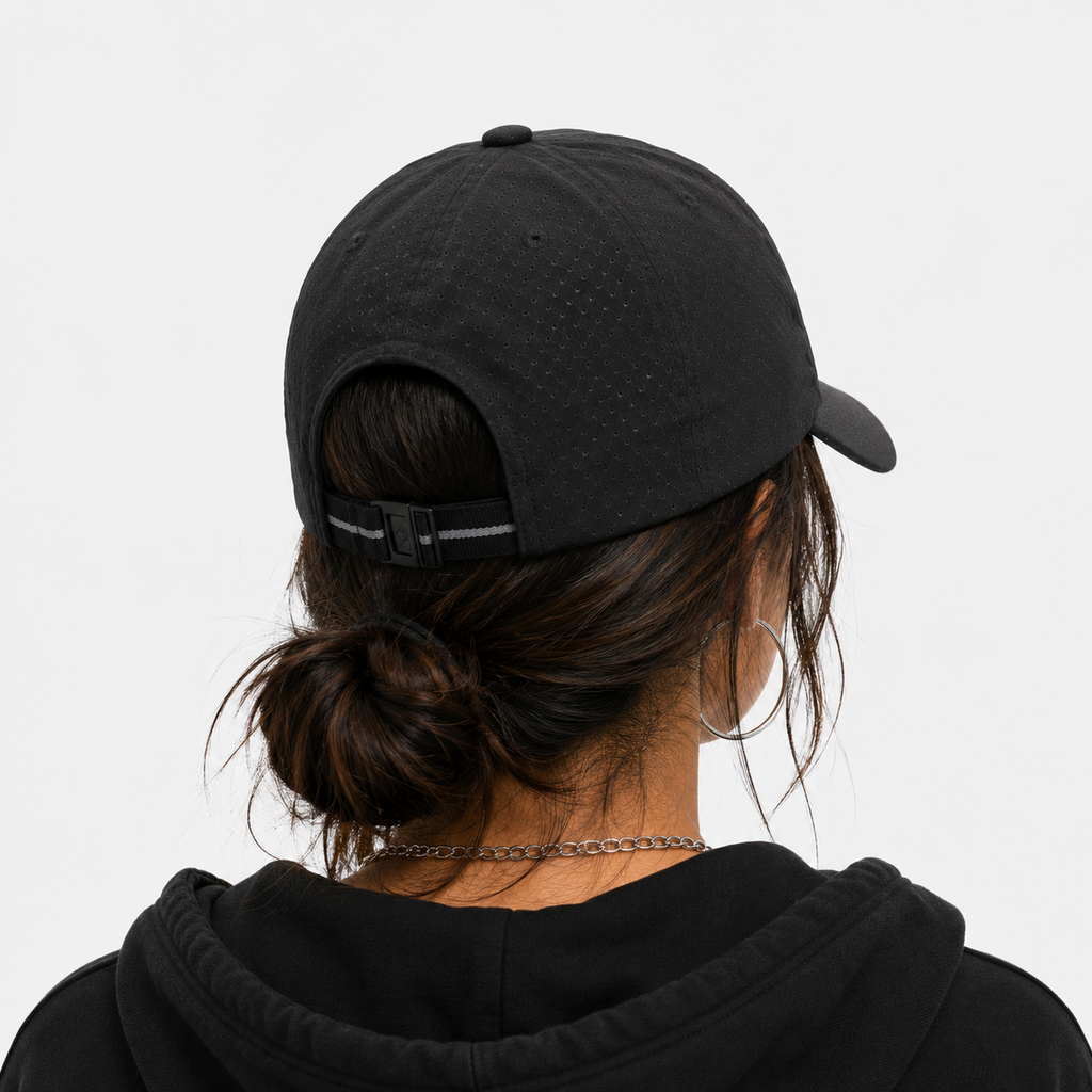 Couvre-Chef Noir En Polyester