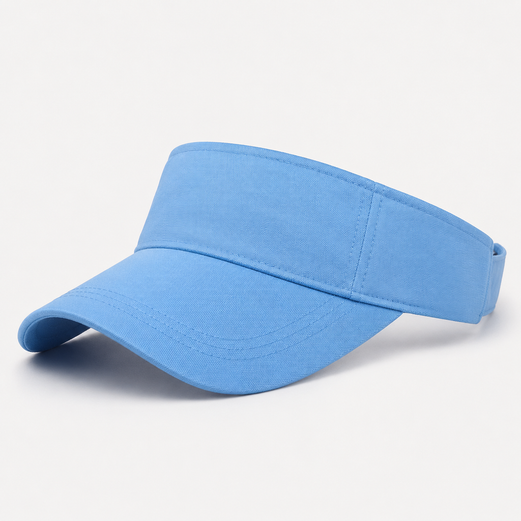 Couvre-Chef Bleu Clair Dessus Ouvert