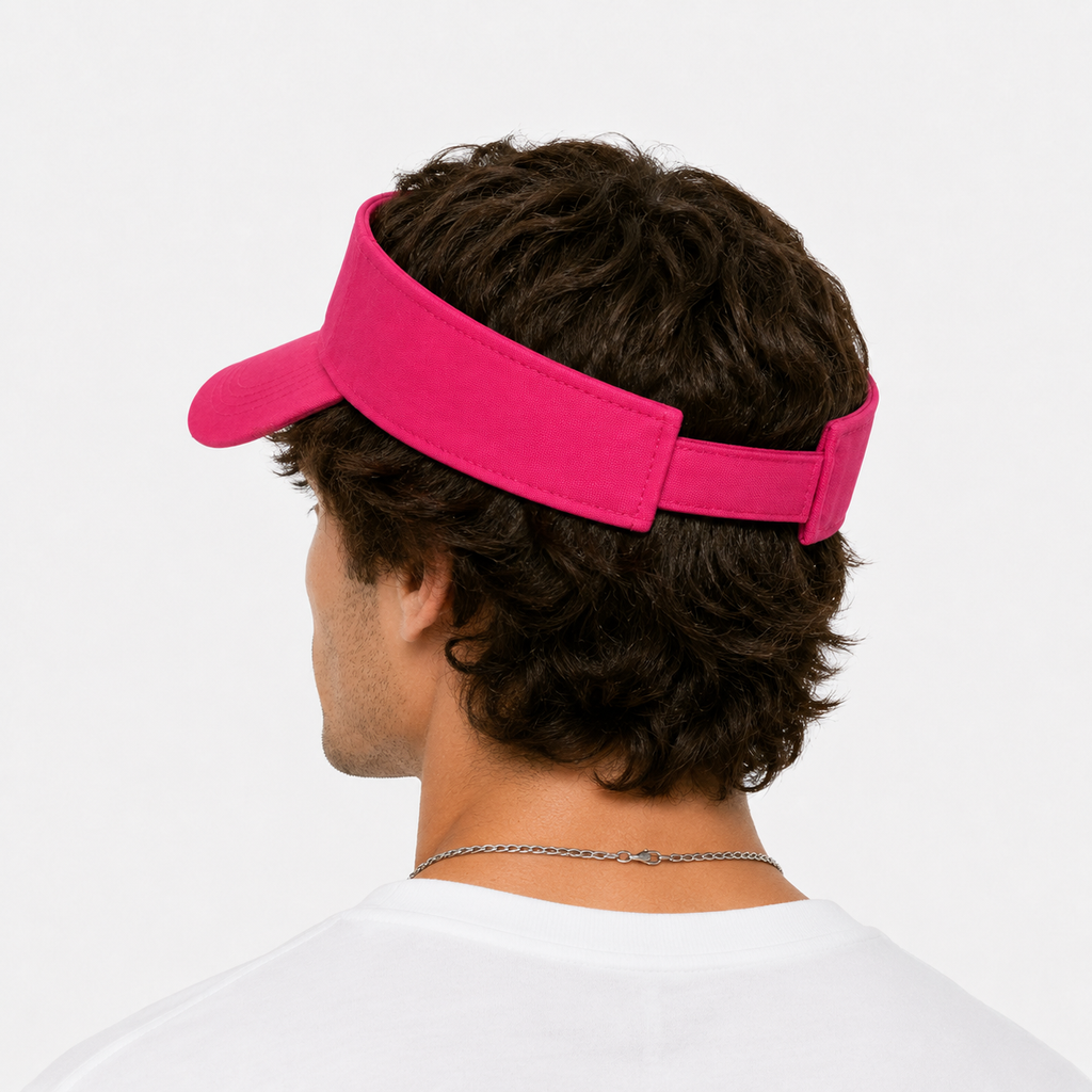 Couvre-Chef Rose Fuchsia Dessus Ouvert