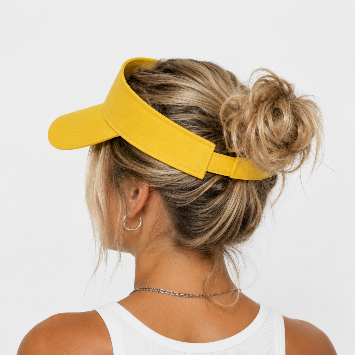Couvre-Chef Jaune En Coton