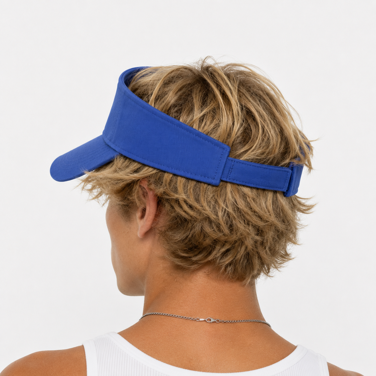 Couvre-Chef Bleu En Coton